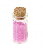 Microbilles caviar translucides en fiole - Rose clair