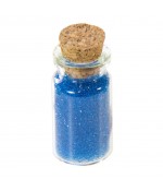 Microbilles caviar translucides en fiole - Bleu azur