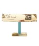 Support bracelet montres jonc en tissu multicolore