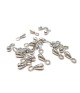 Breloque pendentif ou embout goutte d'eau 6 mm (20 pièces)