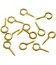 Piton à vis pour création bijoux 10 mm (100 pièces)