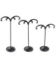 Présentoir boucles d'oreille en métal palmier (lot de 3)
