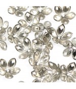 Calottes coupelles losanges pour perles (50 pièces)