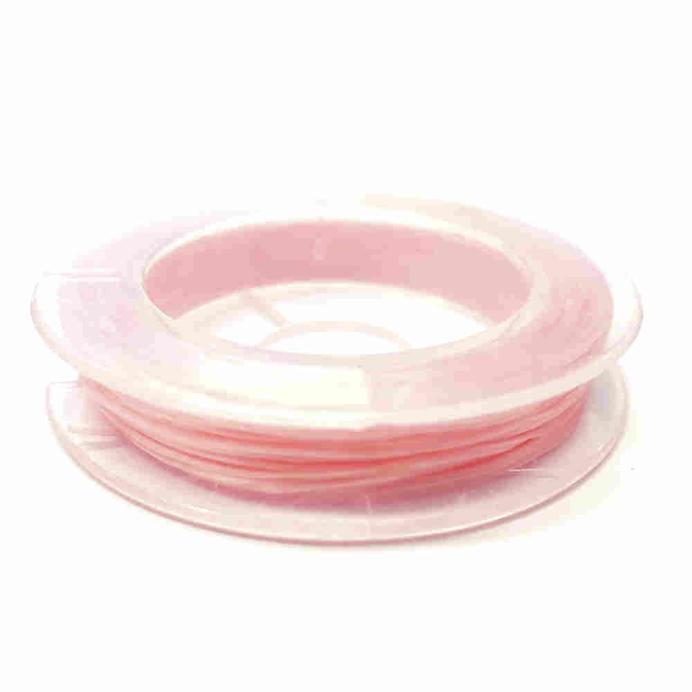 Fil nylon elastique pour collier fil nylon 0,8mm
