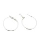 Boucle d'oreille créole support bijoux 40 mm (2 pièces)