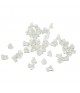 Fermoir boucle d'oreille poussoir 5 x 5 mm (50 pièces)
