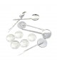 Kit épingle à cheveux avec cabochon (5 kits)